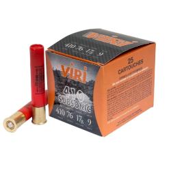 MUNITIONS VIRI 410 SUBSONIC 17G BJ PB6 X25