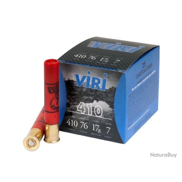 MUNITIONS VIRI 410 17G BJ PB8 X25