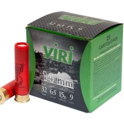MUNITIONS VIRI 14MM 15GR BJ PB9 X25