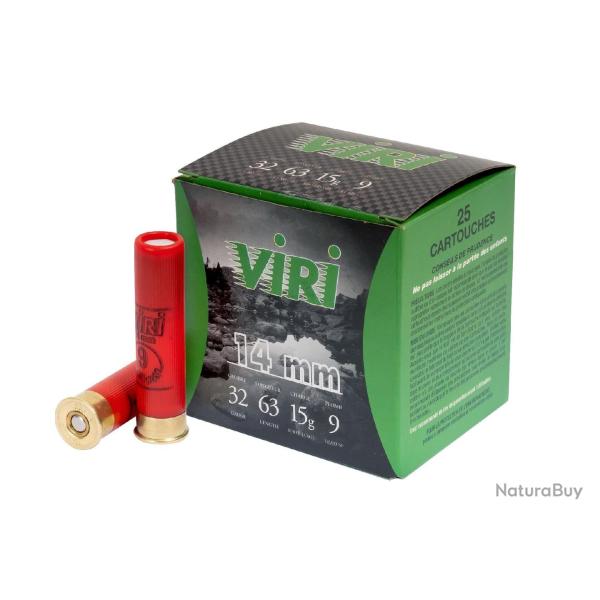 MUNITIONS VIRI 14MM 15GR BJ PB9 X25