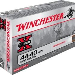 CARTOUCHES 44-40 WINCHESTER POWER POINT 200GR X50