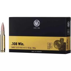 RWS TARGET ELITE PLUS .308 WIN 10,9G/168GR