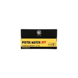 MUNITIONS RWS CALIBRE .22LR PISTOL MATCH SR