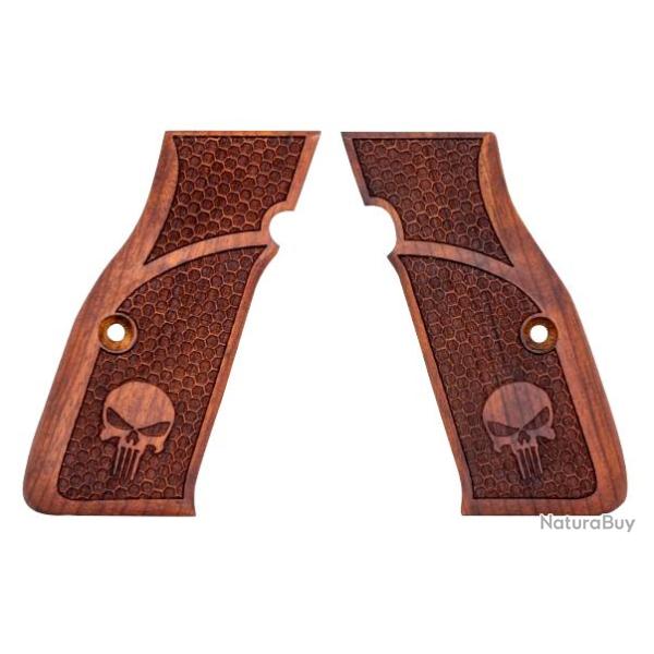 PLAQUETTES BOIS CZ SHADOW NID D'ABEILLE PUNISHER