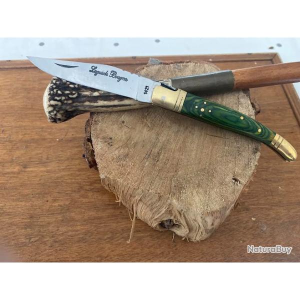 COUTEAU LAGUIOLE  BOUGNA     VERT 2026   3