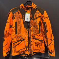 Veste de poste Somlys femme orange fluo taille L a vendre aux ench&egrave;re chasse destockage