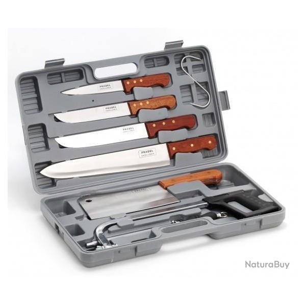 VALISE CHASSEUR GRAND GIBIER 7 PI�CES PRADEL