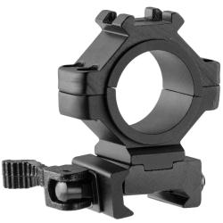 MONTAGE RAPIDE PICATINNY - COLLIERS 25,4 ET 30 MM