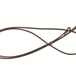 SAUTOIR PORTE CORNE EN CUIR