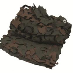 FILET CAMO VERT / MARRON (3 X 1,40)