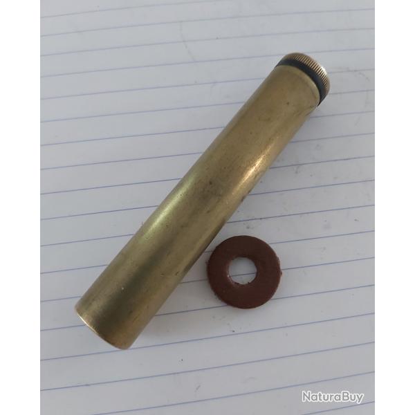 Huilier laiton pour Lee Enfield N�1 MKIII et cuir pour emp�cher le bruit.
