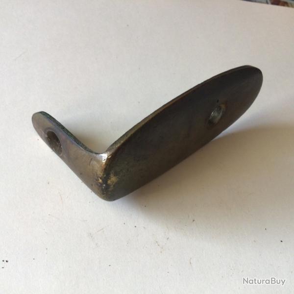 VENDU PAR LE-CUIRASSIER TALON DE CROSSE LAITON DE FUSIL GRAS ARTILLERIE /GENDARMERIE