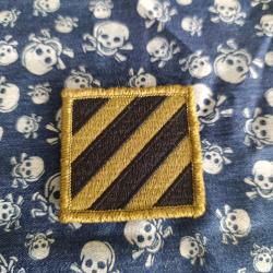 Vends patch 3 &egrave;me division d'infanterie us army