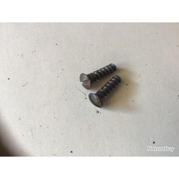 VENDU PAR LE-CUIRASSIER PAIRE DE VIS DE PONTET DE FUSIL GRAS ARTILLERIE /GENDARMERIE