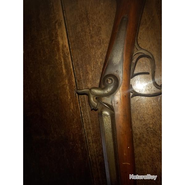 Fusil a piston ancien
