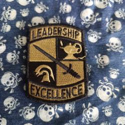 Patch leadership excellence ROTC ocp us army