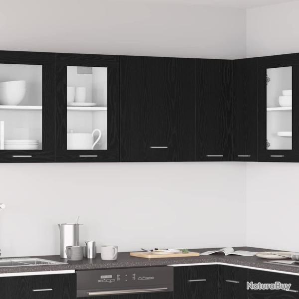 Cl�ture de jardin avec dessus en forme de lance en acier 1426 x 75 cm Noir