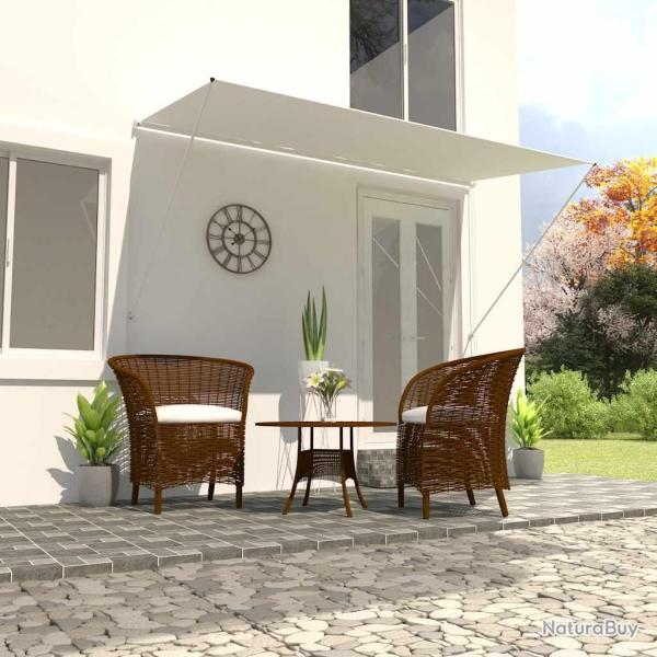 Salon de jardin 3 pcs avec coussins Gris R�sine tress�e