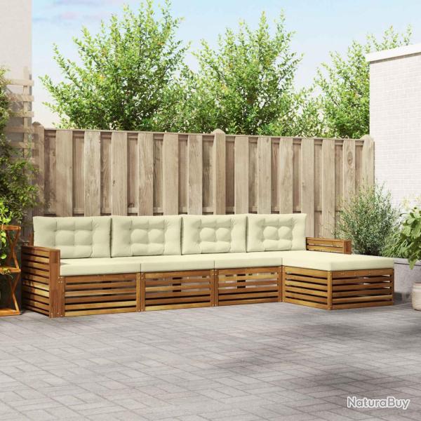 Salon de jardin 11 pcs avec coussins noir r�sine tress�e