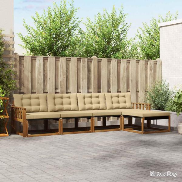 Salon de jardin 11 pcs avec coussins noir r�sine tress�e