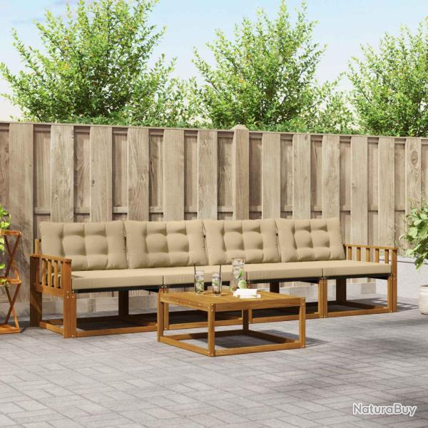 Salon de jardin 11 pcs avec coussins noir r�sine tress�e