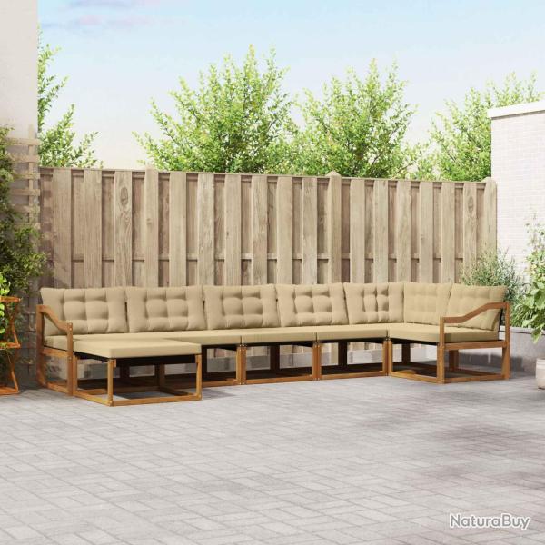 Salon de jardin 11 pcs avec coussins noir r�sine tress�e