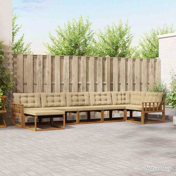 Salon de jardin 11 pcs avec coussins noir r�sine tress�e