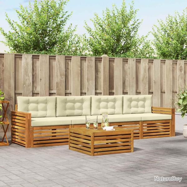 Salon de jardin 11 pcs avec coussins noir r�sine tress�e