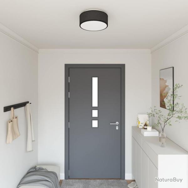 Salon de jardin 9 pcs avec coussins noir r�sine tress�e