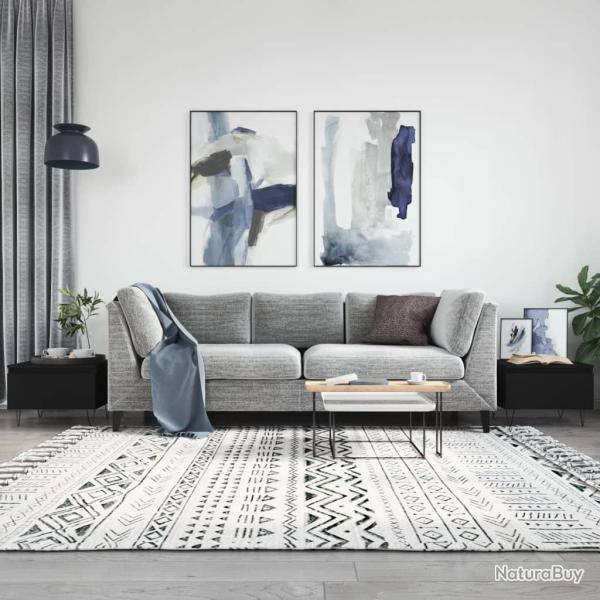 Salon de jardin avec coussins 7 pcs beige r�sine tress�e