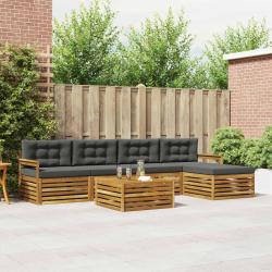 Salon de jardin avec coussins 10 pcs beige r&eacute;sine tress&eacute;e
