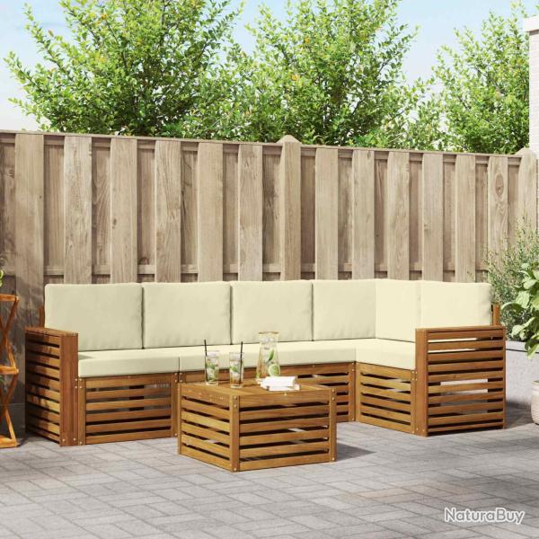 Ensemble � manger de jardin 13 pcs coussins noir r�sine tress�e