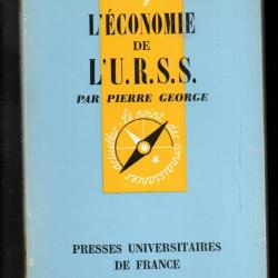 l'&eacute;conomie de l'urss que sais-je URSS . CCCP. fin de la russie ,