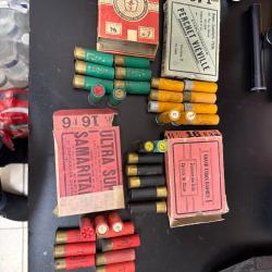 Ancienne, cartouche, calibre 16,lot 2