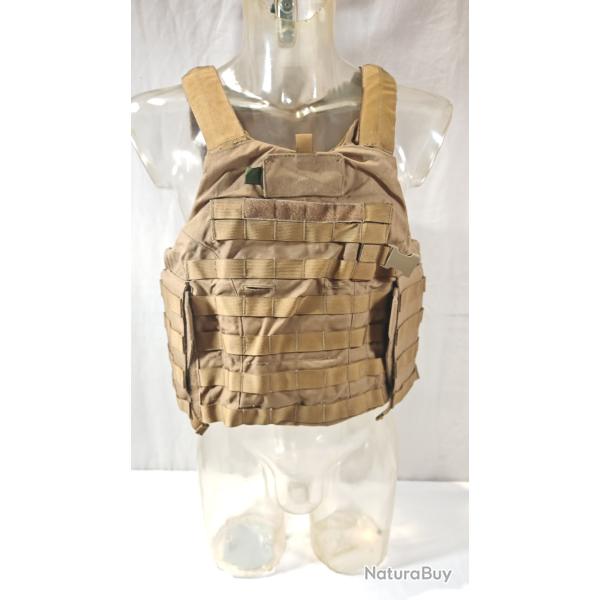 Gilet porte plaque NFM couleur sable