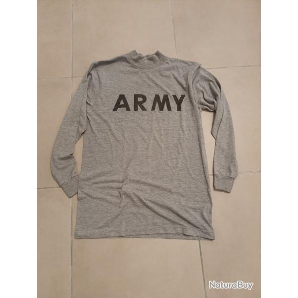 teeshirt us army manche longue