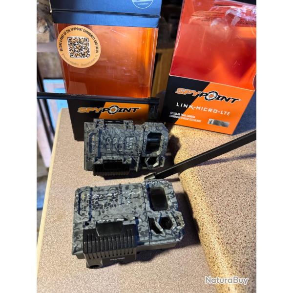 2 SPYPOINT MICRO LTE POUR PIECES