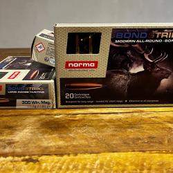 Vends 50 Norma bondstrike 300WM