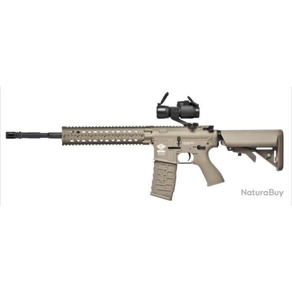 REPLIQUE LONGUE 6MM CM16 R8 L TAN - AIRSOFT