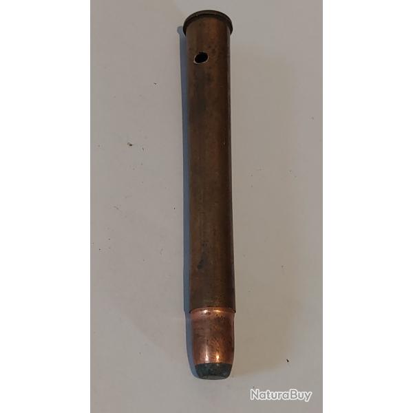 Cartouche neutralis�e - 9,3x72R - Norma - Ogive cuivr� semi blind� nez plat