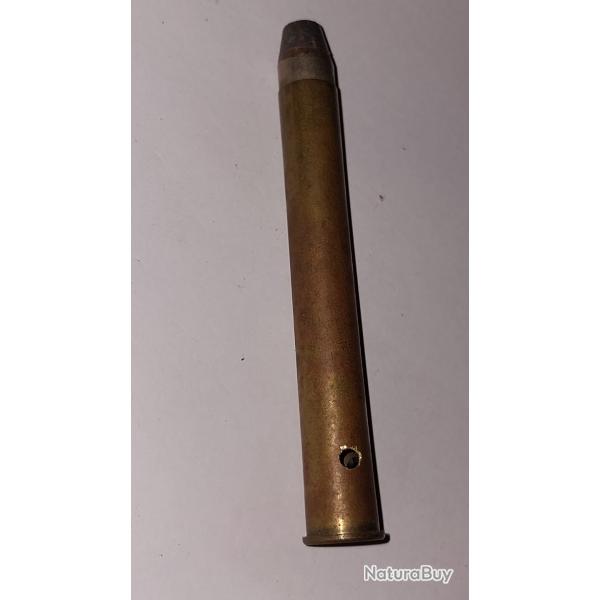 Cartouche neutralis�e - 9,3x72R - DWM - Ogive nickel� semi blind� conique tronqu�