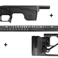 Kit Droitier Vision pour Tikka T3x Short Action - (Partie centrale + Crosse  + GM Standard)