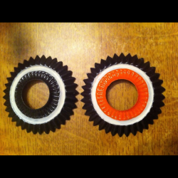 Paire de cocardes Prusse en reproduction   (A25.1234)