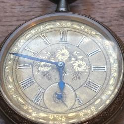 Montre &agrave; gousset parfait &eacute;tat diam&egrave;tre 6,5cm