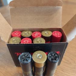 11 cartouches bourres grasses de calibre 10