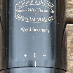 Schmidt & Bender 2,5-10x56 - Ench&egrave;re 1� sans prix de r&eacute;serve