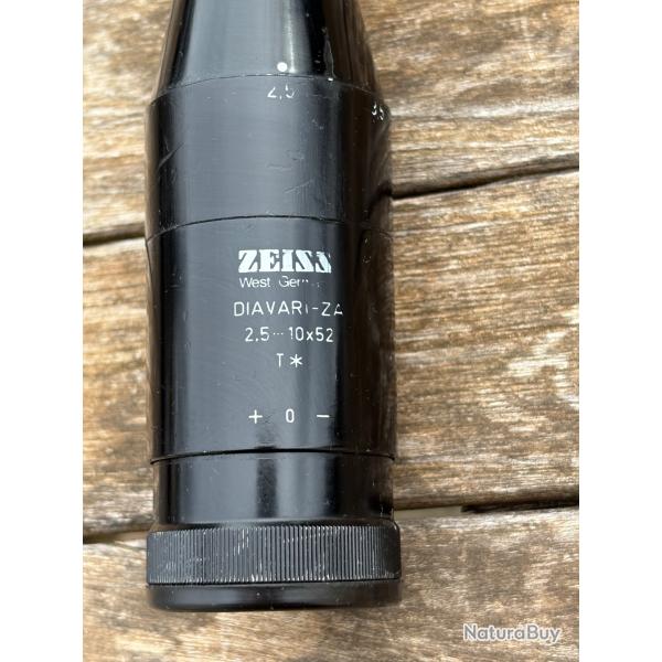 Lunette ZEISS 2,5-10x52 - Ench�re 1� sans prix de r�serve.