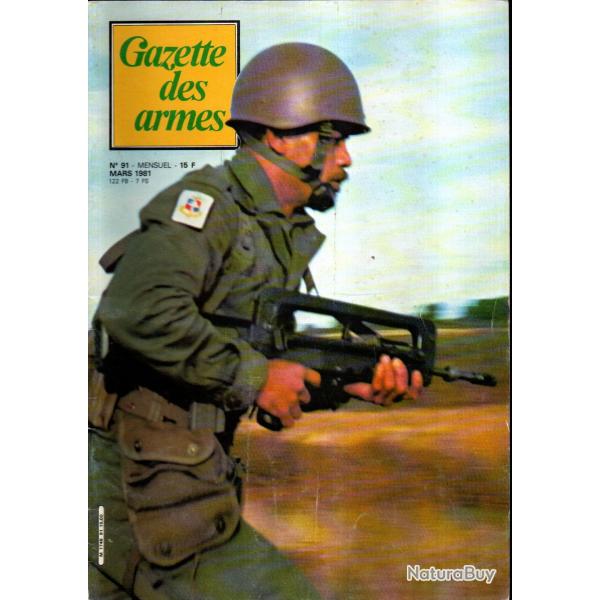 gazette des armes 91, manurhin 32 match, famas 5,56 f1, 1870 chassepot au combat, index 19 � 89,