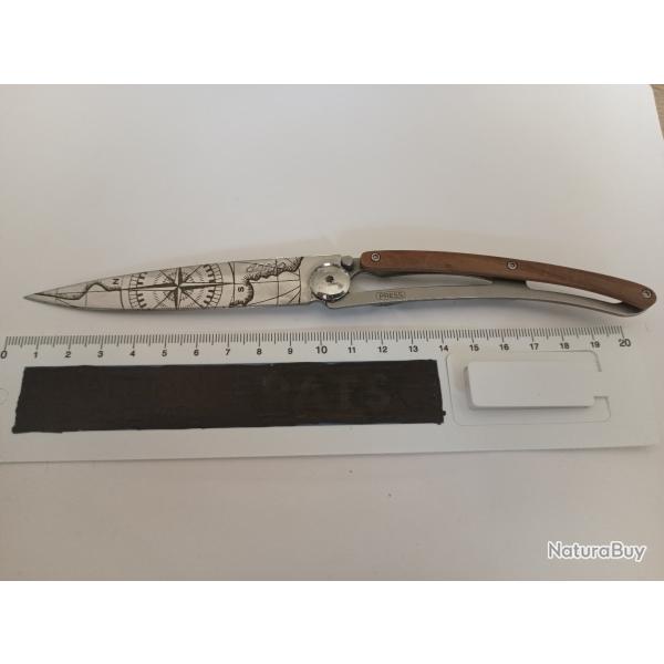 Couteau deejo rose des vents