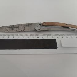 Couteau deejo rose des vents 2